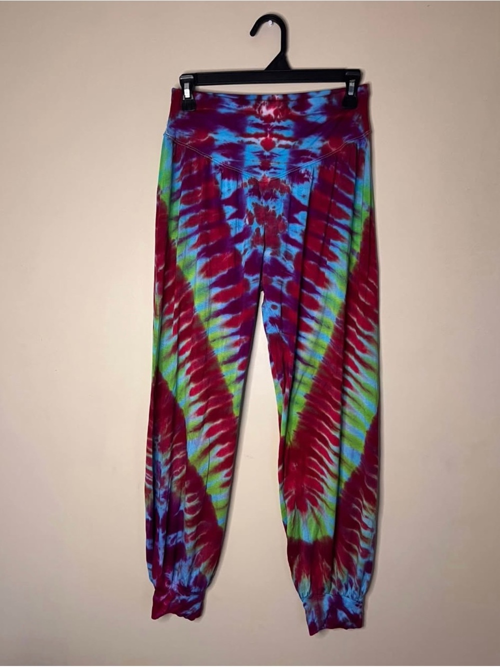Tie-Dye Harem Pants (yoga/ workout/festival)